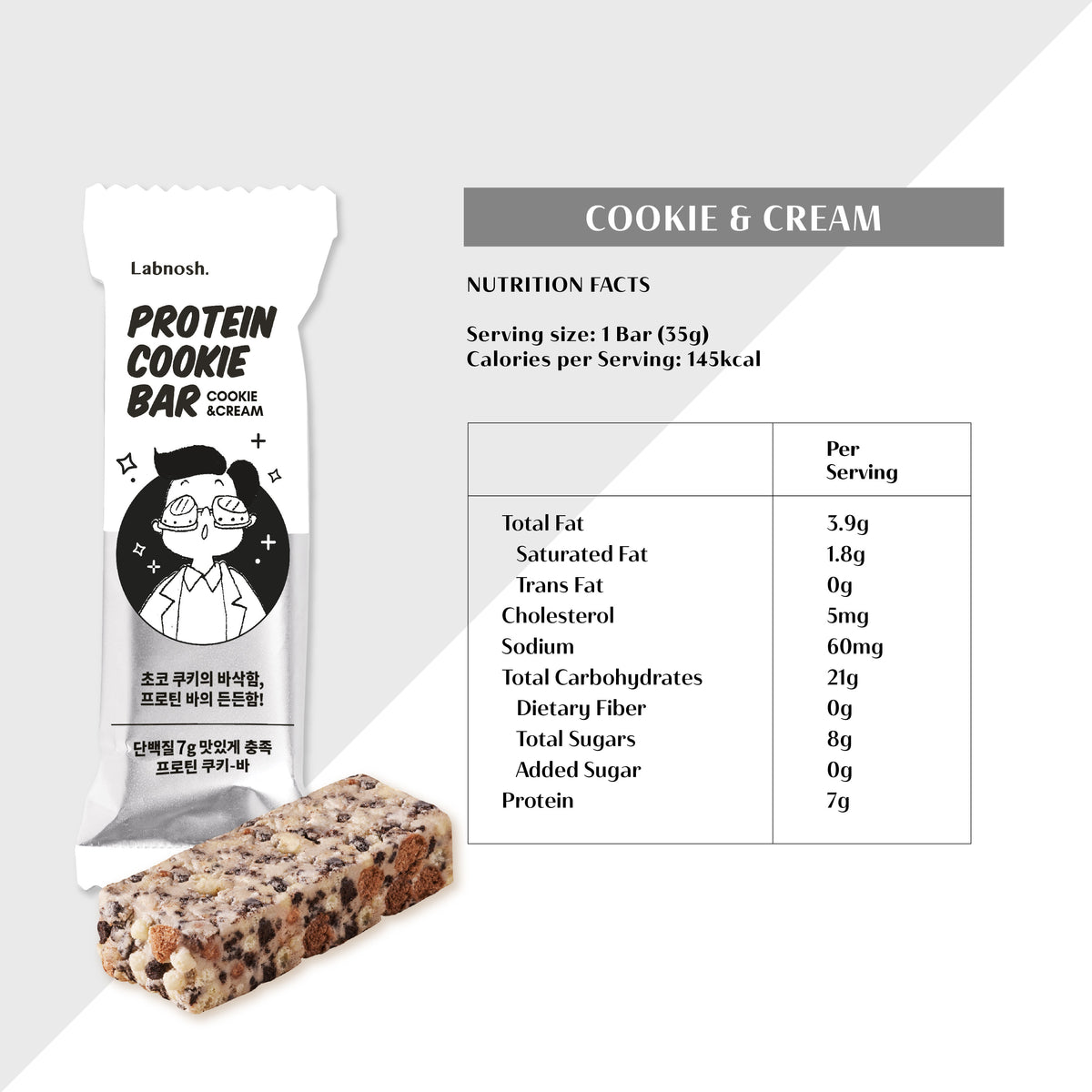 Labnosh Protein Cookie Bar (Box Of 12) – Beauty Go Round